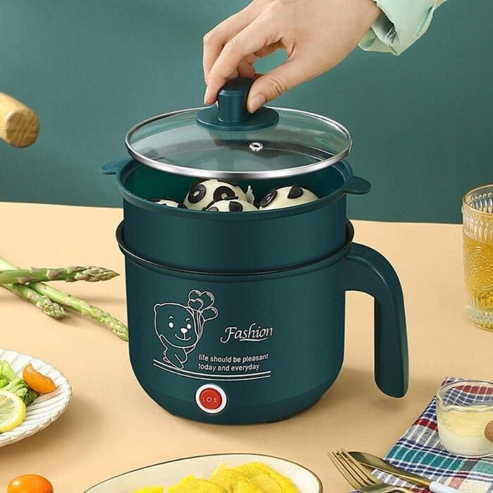 CLUB BOLLYWOOD Multi-Function Electric Steaming Pot, Rice & Vegetable Cooker