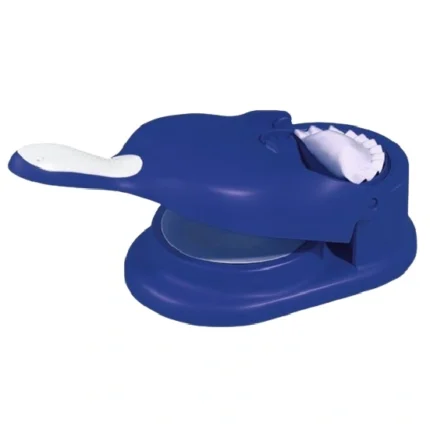 2 in 1 Manual Pitha And Dumpling Maker- Blue Color | MNK SHOP