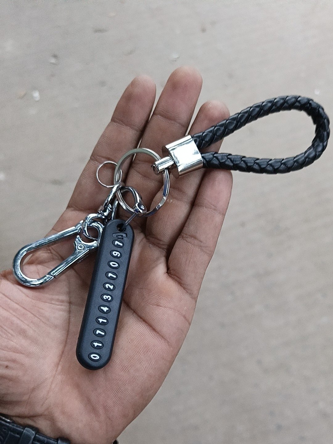 মোবাইল নাম্বার যুক্ত Smart চাবির রিং - ১ পিস