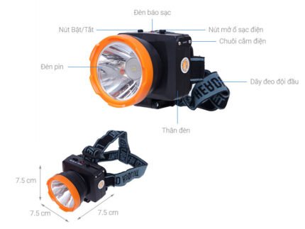 USB চার্জিং হেডলাইট LED হাই লুমেন টর্চ | MNK SHOP