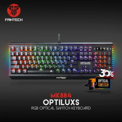 Fantech MK884 Optiluxs RGB Mechanical Keyboard | MNK SHOP