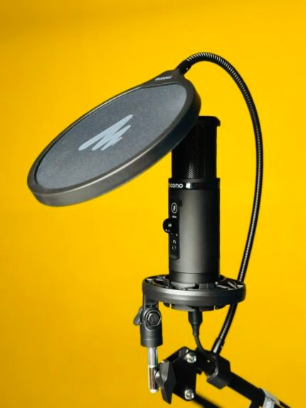MAONO AU-PM422 Professional Cardioid Condenser Mic With Touch Mute Button | MNK SHOP