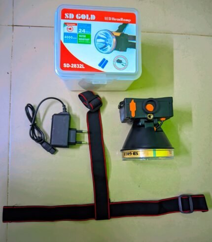 Adjustable LED Head Torch Rechargeable and Waterproof | MNK SHOP