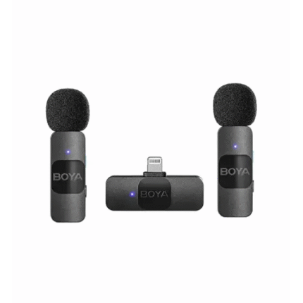 BOYA BY-V2 Ultracompact 2.4GHz Wireless Microphone System For IOS Device | MNK SHOP