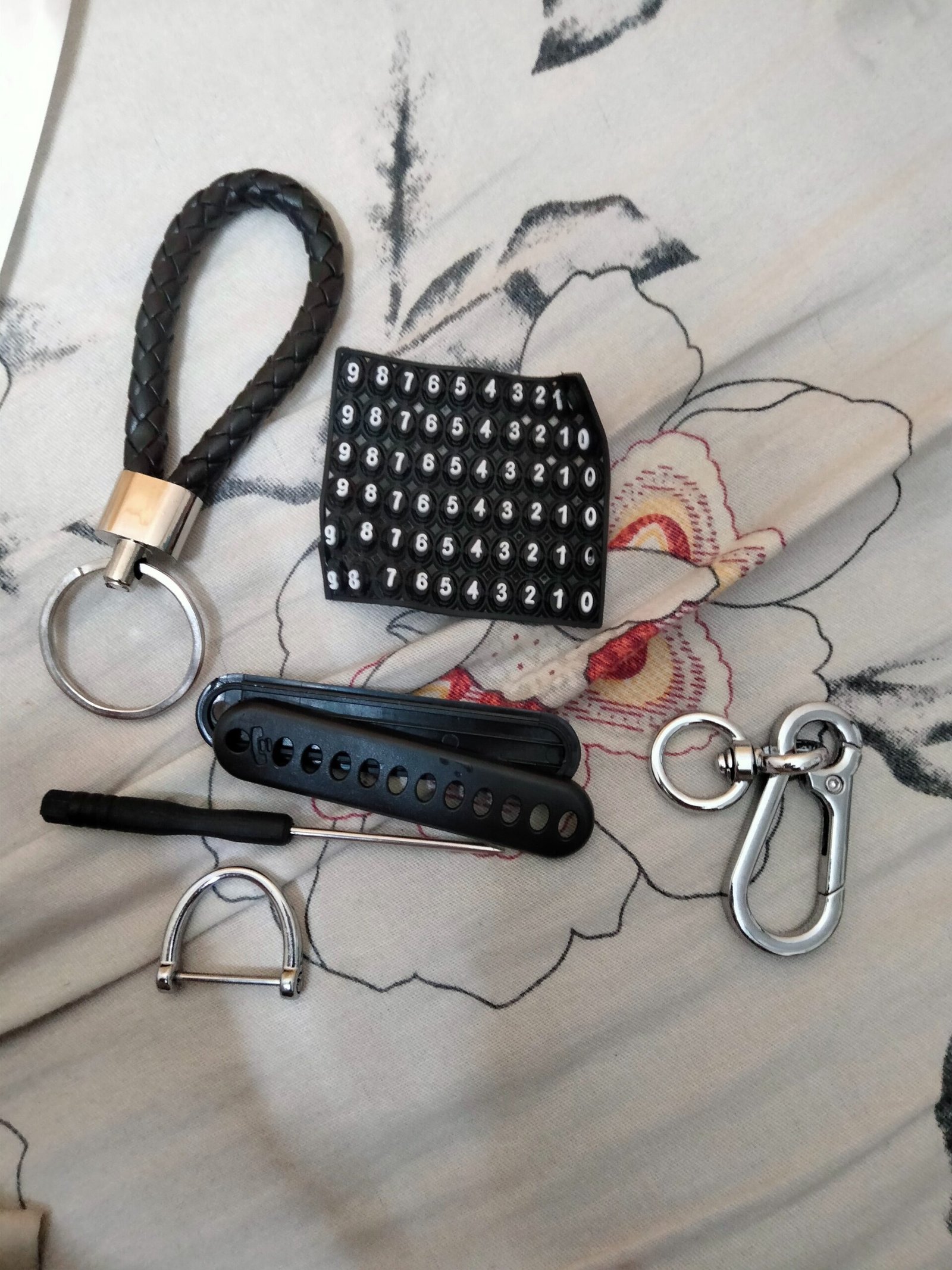 মোবাইল নাম্বার যুক্ত Smart চাবির রিং - ১ পিস