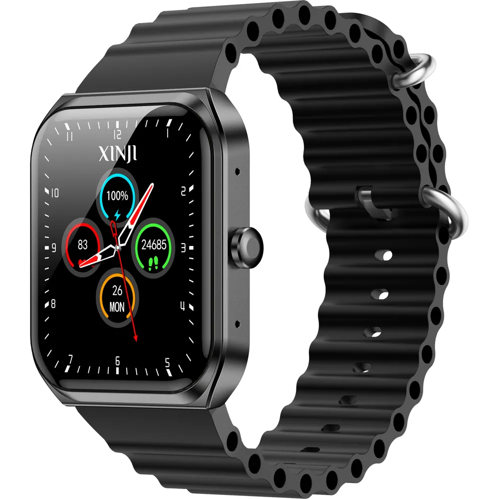 XINJI-COBEE-C1-PROS-Calling-Smart-watch-Black