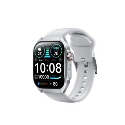 Haylou Watch S8 BT calling Smartwatch – Silver | MNK SHOP