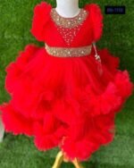 Beautiful Party Princess Frock – New Arrival, সুন্দর পার্টি প্রিন্সেস ফ্রক। MNK SHOP - Image 6