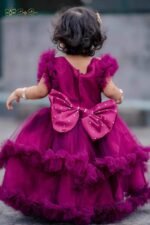 Beautiful Party Princess Frock – New Arrival, সুন্দর পার্টি প্রিন্সেস ফ্রক। MNK SHOP - Image 5