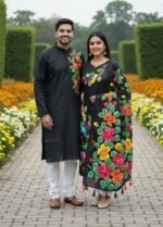Chic Ready-to-Wear Block Print Three Piece Selection | স্টাইলিশ রেডিমেড লুক আরামদায়ক পোশাক সিলেকশন । MNK SHOP - Image 3