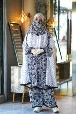 Designer Plaju Khimar Set, নিউ মডেল প্লাজু খিমার সেট। MNK SHOP - Image 13