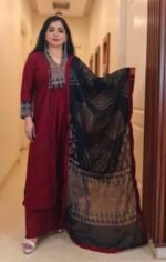 Exclusive Party Three Piece, এক্সক্লুসিভ রেডিমেড থ্রি পিস। MNK SHOP - Image 2