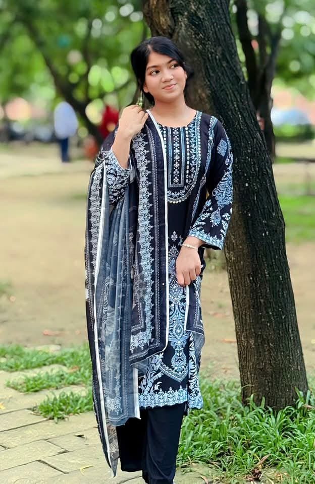 1764343131_L_1 (1) Casual Digital Print Three Piece, ক্যাজুয়াল ওয়্যার ডিজিটাল প্রিন্ট থ্রি পিস। MNK SHOP - Image 1