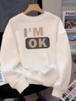 Premium Cotton Sweatshirt for Men, প্রিমিয়াম কটন সোয়েটশার্ট। MNK SHOP - Image 2