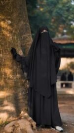 Elegant Muslima Borkha Set – Full Set, এলিগেন্ট মুসলিমা বোরকা সেট। MNK SHOP - Image 4