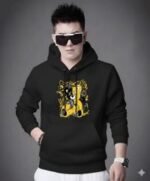 Premium Casual Drop Shoulder Hoodie for Men and Women, প্রিমিয়াম ক্যাজুয়াল ড্রপ শোল্ডার হুডি। MNK SHOP - Image 4