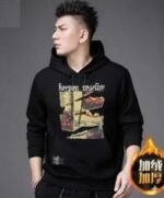 Premium Casual Drop Shoulder Hoodie for Men and Women, প্রিমিয়াম ক্যাজুয়াল ড্রপ শোল্ডার হুডি। MNK SHOP - Image 5