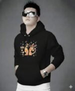Premium Casual Drop Shoulder Hoodie for Men and Women, প্রিমিয়াম ক্যাজুয়াল ড্রপ শোল্ডার হুডি। MNK SHOP - Image 2