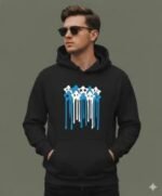 Premium Casual Drop Shoulder Hoodie for Men and Women, প্রিমিয়াম ক্যাজুয়াল ড্রপ শোল্ডার হুডি। MNK SHOP - Image 3