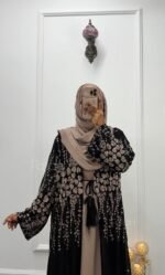 Elegant Abaya Zahoor, এলিগেন্ট আবায়া জহুর। MNK SHOP - Image 3