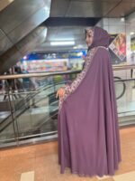 Stylish Dubai Luxury Abaya, স্টাইলিশ দুবাই লাক্সারি আবায়া। MNK SHOP - Image 7