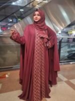 Classic Dubai Luxury Abaya, ক্লাসিক দুবাই লাক্সারি আবায়া। MNK SHOP