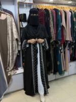 Stylish Abaya In Pori, স্টাইলিশ আবায়া ইন পরী। MNK SHOP - Image 3