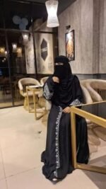 Premium Abaya In Josna, প্রিমিয়াম আবায়া ইন জোছনা। MNK SHOP - Image 2