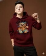 Casual Drop Shoulder Hoodie for Men and Women, ক্যাজুয়াল ড্রপ শোল্ডার হুডি। MNK SHOP - Image 8