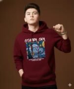 Casual Drop Shoulder Hoodie for Men and Women, ক্যাজুয়াল ড্রপ শোল্ডার হুডি। MNK SHOP - Image 9