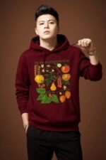 Casual Drop Shoulder Hoodie for Men and Women, ক্যাজুয়াল ড্রপ শোল্ডার হুডি। MNK SHOP - Image 2