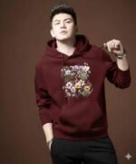 Extra Stylish Drop Shoulder Hoodie for Men and Women, এক্সট্রা স্টাইলিশ ড্রপ শোল্ডার হুডি। MNK SHOP - Image 3
