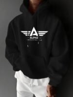 Trendy Casual Gents Hoodie for Winter, ট্রেন্ডি ক্যাজুয়াল জেন্টস হুডি। MNK SHOP - Image 6