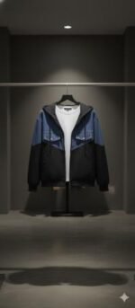 Trendy Ladies Denim Jacket, ট্রেন্ডি লেডিস ডেনিম জ্যাকেট। MNK SHOP - Image 2