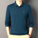 Classic Full Sleeve Polo Shirt for Winter, ক্লাসিক ফুল স্লিভ পোলো শার্ট। MNK SHOP - Image 3