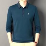 Classic Full Sleeve Polo Shirt for Winter, ক্লাসিক ফুল স্লিভ পোলো শার্ট। MNK SHOP - Image 4