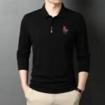 Classic Full Sleeve Polo Shirt for Winter, ক্লাসিক ফুল স্লিভ পোলো শার্ট। MNK SHOP - Image 6
