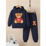 Trendy Elegant Stylish Baby Hoodie Set, ট্রেন্ডি এলিগেন্ট স্টাইলিশ বেবি হুডি সেট। MNK SHOP - Image 3