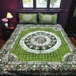Trendy Panel Cotton Bed-sheet, ট্রেন্ডি প্যানেল কটন বেড শিট। MNK SHOP - Image 6