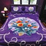 Trendy Panel Cotton Bed-sheet, ট্রেন্ডি প্যানেল কটন বেড শিট। MNK SHOP