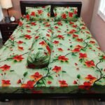 Traditional Handcrafted 5 Pieces AC Katha Set Wear | ঐতিহ্যবাহী হাতের কাজ প্রিমিয়াম বেডিং সেট ওয়্যার । MNK SHOP