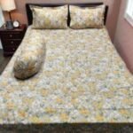 Beautiful Twill Cotton Bed Sheet, সুন্দর টুইল কটন বেড শিট। MNK SHOP - Image 9
