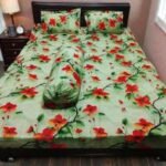 Beautiful Twill Cotton Bed Sheet, সুন্দর টুইল কটন বেড শিট। MNK SHOP - Image 6