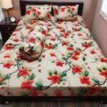 Beautiful Twill Cotton Bed Sheet, সুন্দর টুইল কটন বেড শিট। MNK SHOP - Image 7