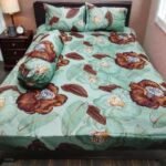 Beautiful Twill Cotton Bed Sheet, সুন্দর টুইল কটন বেড শিট। MNK SHOP - Image 8