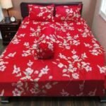 Beautiful Twill Cotton Bed Sheet, সুন্দর টুইল কটন বেড শিট। MNK SHOP - Image 14