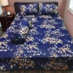 Beautiful Twill Cotton Bed Sheet, সুন্দর টুইল কটন বেড শিট। MNK SHOP - Image 2