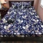 Beautiful Twill Cotton Bed Sheet, সুন্দর টুইল কটন বেড শিট। MNK SHOP - Image 3