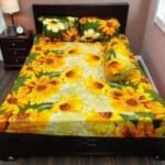 Comfortable Twill Cotton Bed Sheet, আরামদায়ক টুইল কটন বেড শিট। MNK SHOP - Image 13