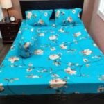 Comfortable Twill Cotton Bed Sheet, আরামদায়ক টুইল কটন বেড শিট। MNK SHOP - Image 3
